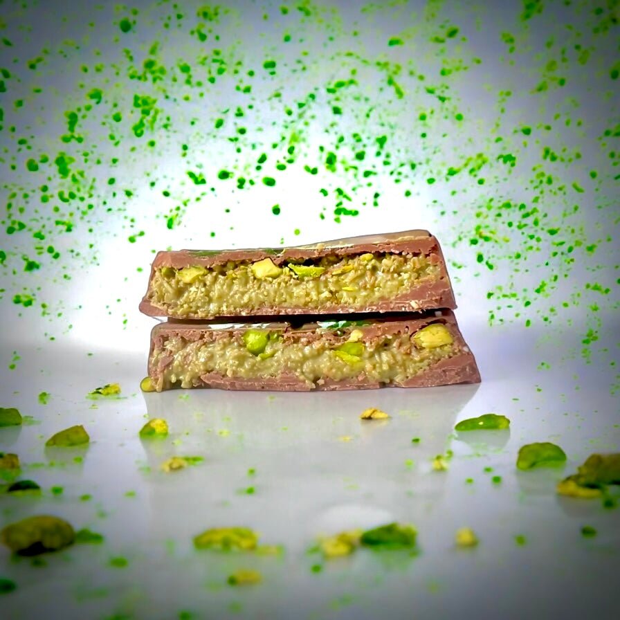 Chocolate, Dubai Chocolates, Pistachio chocolate, Knafeh Chocolate Bar, Knafeh, Kunafa, Dubai Chocolate, Pistachio